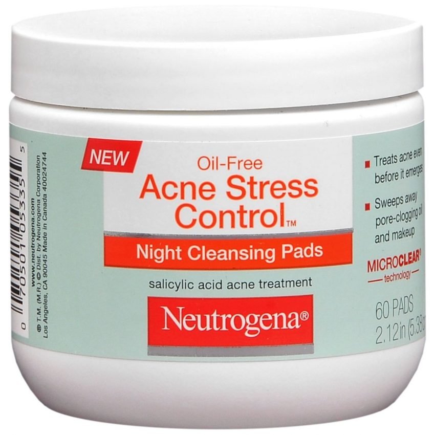 Neutrogena Acne Stress Control Night Cleansing Pads Count Medcare Wholesale Company For