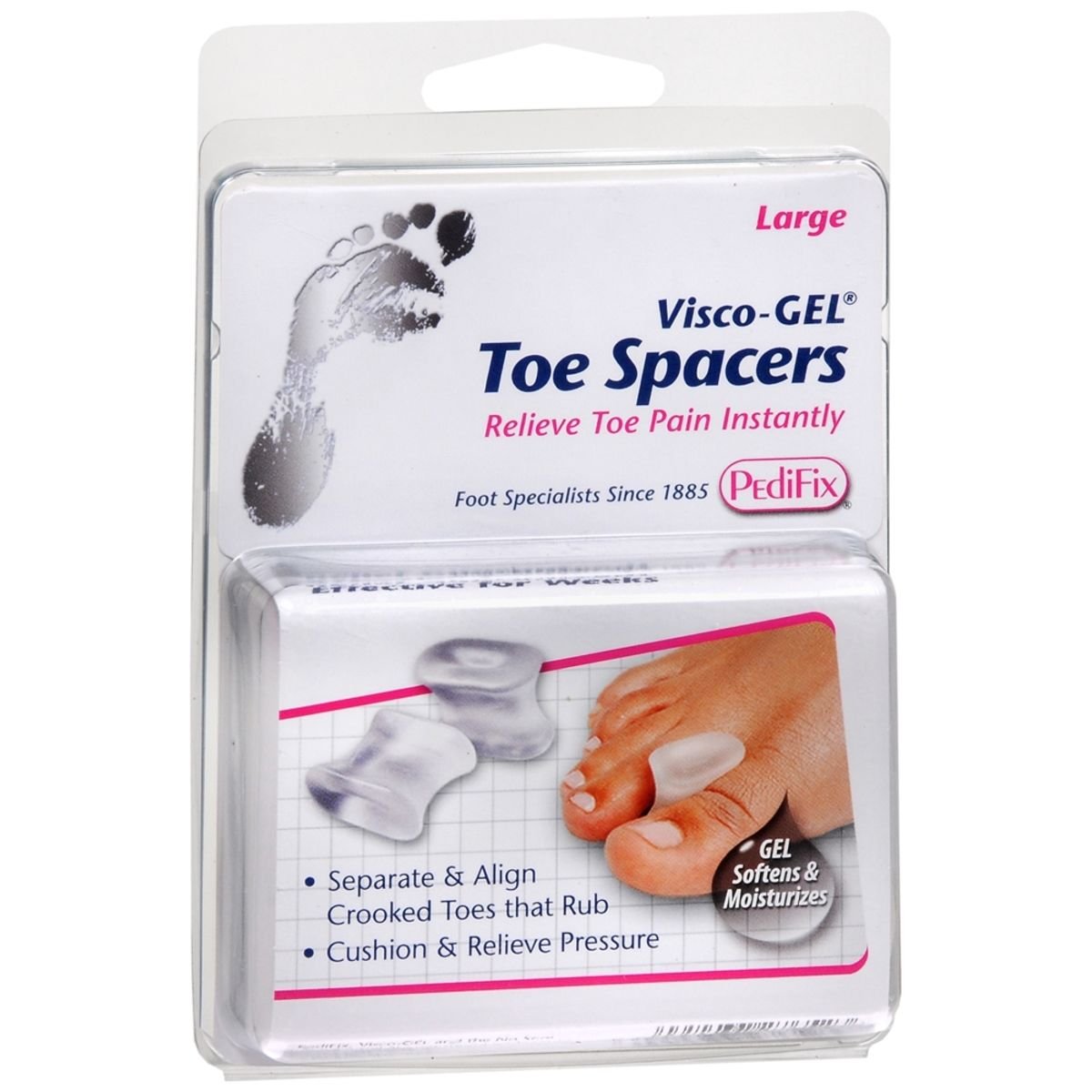 PediFix Visco-GEL Toe Spacers – Large – Medcare | Wholesale company for ...