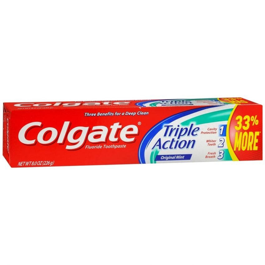 ANTICAVITY TOOTHPASTE TRIPLE ACTION 4-6-8 OUNCE – Medcare | Wholesale ...