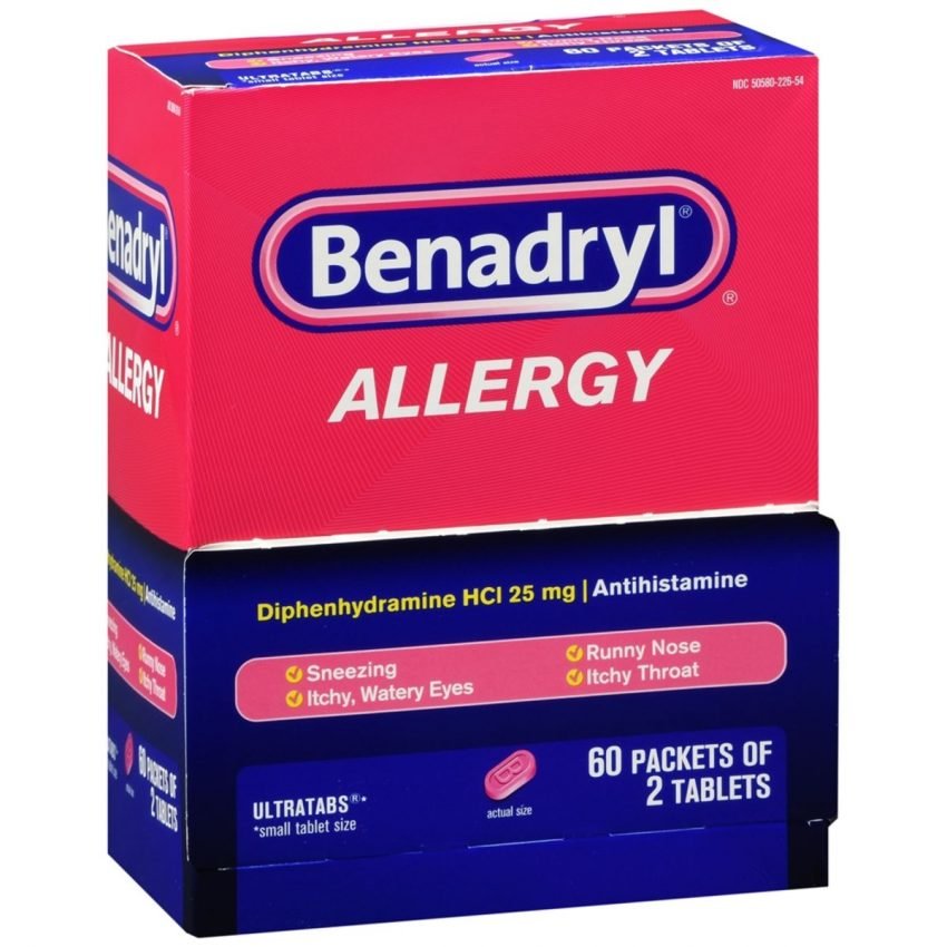 Benadryl Ultratab Dispenser Box – Medcare | Wholesale company for ...