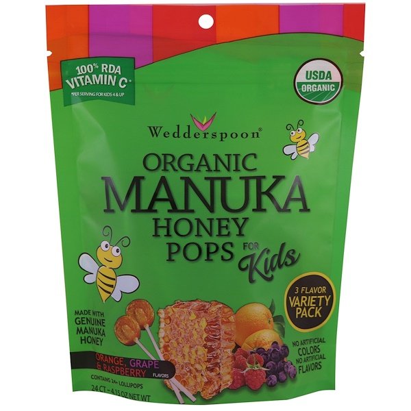 Organic Manuka Honey Pops Variety Pack – Medcare 